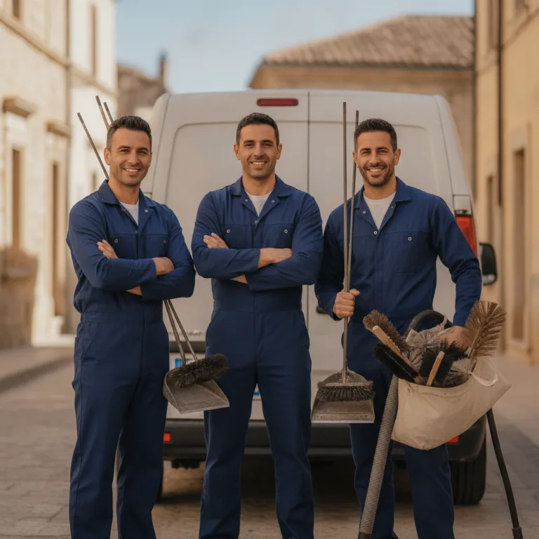 Deshollinador equipo en Villa de Vallecas